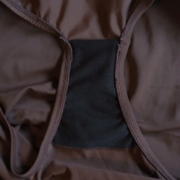 *50off3* Jantzen Tankini Set Top Skirted Bottoms 8 Brown White Paisley - Picture 5 of 10